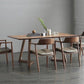 Contemporary Style Solid Wood Rectangle Dining Table Sled Base Table for Home Clearhalo ' dining_table' 'Dining Tables & Seating' 'Dining Tables' 'furn' 'furn_dining_table' 'Furniture' 'furniture_dining_table' 'Kitchen & Dining Furniture' 'kitchen&dining_furn' 'kitchen' 'kitchen_dining_table' 3582454