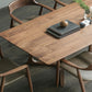 Contemporary Style Solid Wood Rectangle Dining Table Sled Base Table for Home Clearhalo ' dining_table' 'Dining Tables & Seating' 'Dining Tables' 'furn' 'furn_dining_table' 'Furniture' 'furniture_dining_table' 'Kitchen & Dining Furniture' 'kitchen&dining_furn' 'kitchen' 'kitchen_dining_table' 3582457
