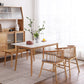 Modern Sintered Stone Dining Table Rectangular Table with Solid Wood Four-leg Clearhalo ' dining_table' 'Dining Tables & Seating' 'Dining Tables' 'furn' 'furn_dining_table' 'Furniture' 'furniture_dining_table' 'Kitchen & Dining Furniture' 'kitchen&dining_furn' 'kitchen' 'kitchen_dining_table' 3582483