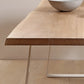 Minimalist Wood Rectangle Shape Dining Table Kitchen Standard Dining Table with Trestle Base Clearhalo ' dining_table' 'Dining Tables & Seating' 'Dining Tables' 'furn' 'furn_dining_table' 'Furniture' 'furniture_dining_table' 'Kitchen & Dining Furniture' 'kitchen&dining_furn' 'kitchen' 'kitchen_dining_table' 3582488