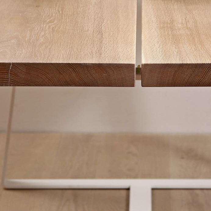 Minimalist Wood Rectangle Shape Dining Table Kitchen Standard Dining Table with Trestle Base Clearhalo ' dining_table' 'Dining Tables & Seating' 'Dining Tables' 'furn' 'furn_dining_table' 'Furniture' 'furniture_dining_table' 'Kitchen & Dining Furniture' 'kitchen&dining_furn' 'kitchen' 'kitchen_dining_table' 3582490
