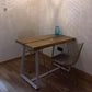 Minimalist Wood Rectangle Shape Dining Table Kitchen Standard Dining Table with Trestle Base Clearhalo ' dining_table' 'Dining Tables & Seating' 'Dining Tables' 'furn' 'furn_dining_table' 'Furniture' 'furniture_dining_table' 'Kitchen & Dining Furniture' 'kitchen&dining_furn' 'kitchen' 'kitchen_dining_table' 3582496