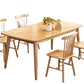 Modern Style Rectangle Wood Kitchen Dining Table Rubberwood Table with 4 Legs Clearhalo ' dining_table' 'Dining Tables & Seating' 'Dining Tables' 'furn' 'furn_dining_table' 'Furniture' 'furniture_dining_table' 'Kitchen & Dining Furniture' 'kitchen&dining_furn' 'kitchen' 'kitchen_dining_table' 3582596