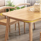 Modern Style Rectangle Wood Kitchen Dining Table Rubberwood Table with 4 Legs Clearhalo ' dining_table' 'Dining Tables & Seating' 'Dining Tables' 'furn' 'furn_dining_table' 'Furniture' 'furniture_dining_table' 'Kitchen & Dining Furniture' 'kitchen&dining_furn' 'kitchen' 'kitchen_dining_table' 3582599