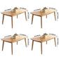 Modern Style Rectangle Wood Kitchen Dining Table Rubberwood Table with 4 Legs Clearhalo ' dining_table' 'Dining Tables & Seating' 'Dining Tables' 'furn' 'furn_dining_table' 'Furniture' 'furniture_dining_table' 'Kitchen & Dining Furniture' 'kitchen&dining_furn' 'kitchen' 'kitchen_dining_table' 3582600