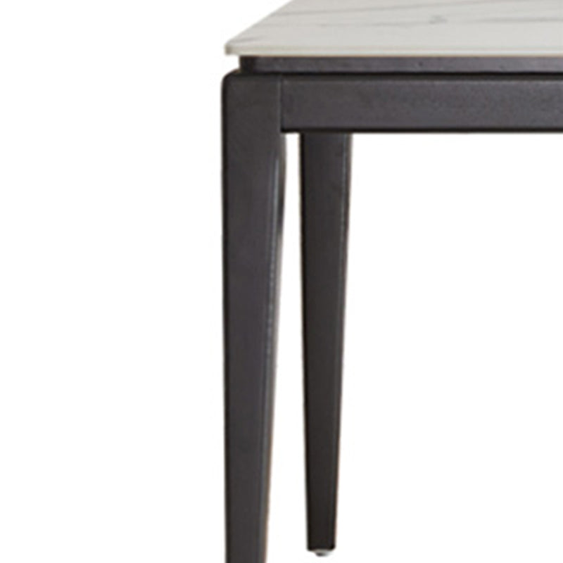Modern Sintered Stone Dining Table Rectangular Table with Wood Four-leg Clearhalo ' dining_table' 'Dining Tables & Seating' 'Dining Tables' 'furn' 'furn_dining_table' 'Furniture' 'furniture_dining_table' 'Kitchen & Dining Furniture' 'kitchen&dining_furn' 'kitchen' 'kitchen_dining_table' 3582640