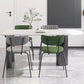 Metal Modern Free Form Table Sintered Stone Table for Dining Room and Kitchen Clearhalo ' dining_table' 'Dining Tables & Seating' 'Dining Tables' 'furn' 'furn_dining_table' 'Furniture' 'furniture_dining_table' 'Kitchen & Dining Furniture' 'kitchen&dining_furn' 'kitchen' 'kitchen_dining_table' 3582650