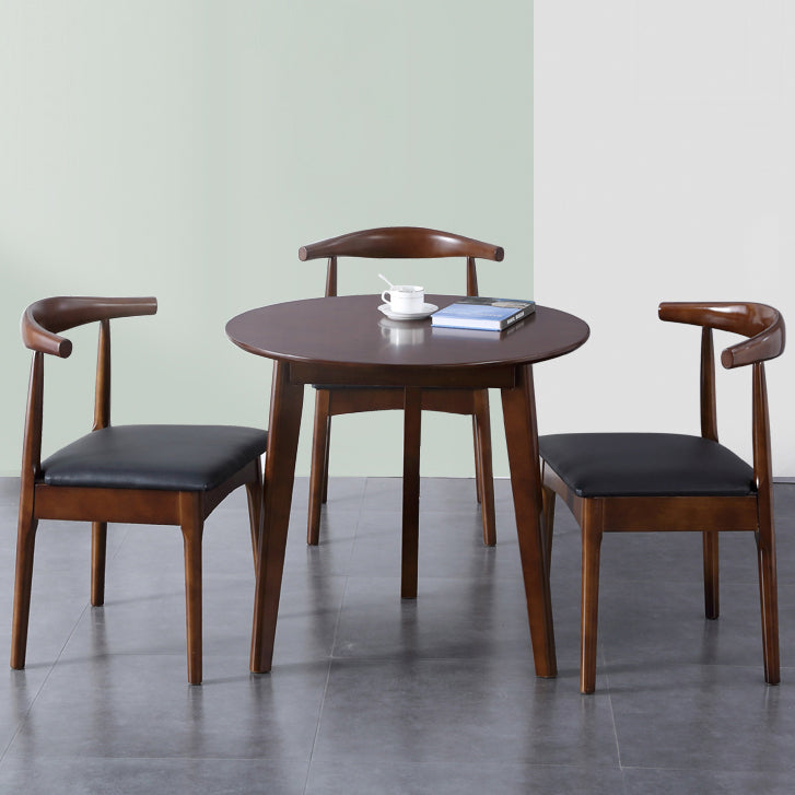 Modern Style Solid Wood Dining Table Round Table with 3 Legs for Home Use Clearhalo ' dining_table' 'Dining Tables & Seating' 'Dining Tables' 'furn' 'furn_dining_table' 'Furniture' 'furniture_dining_table' 'Kitchen & Dining Furniture' 'kitchen&dining_furn' 'kitchen' 'kitchen_dining_table' 3582756