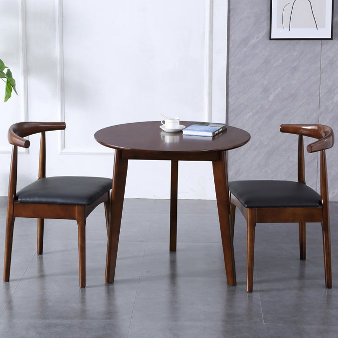 Modern Style Solid Wood Dining Table Round Table with 3 Legs for Home Use Clearhalo ' dining_table' 'Dining Tables & Seating' 'Dining Tables' 'furn' 'furn_dining_table' 'Furniture' 'furniture_dining_table' 'Kitchen & Dining Furniture' 'kitchen&dining_furn' 'kitchen' 'kitchen_dining_table' 3582757