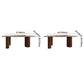 Free Form Solid Wood Brown Tone Dining Table Modern 3 Legs Table for Dining Room Clearhalo ' dining_table' 'Dining Tables & Seating' 'Dining Tables' 'furn' 'furn_dining_table' 'Furniture' 'furniture_dining_table' 'Kitchen & Dining Furniture' 'kitchen&dining_furn' 'kitchen' 'kitchen_dining_table' 3582786