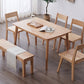 Rectangular Modern Style Solid Wood Table 4 Legs Dining Table for Home Clearhalo ' dining_table' 'Dining Tables & Seating' 'Dining Tables' 'furn' 'furn_dining_table' 'Furniture' 'furniture_dining_table' 'Kitchen & Dining Furniture' 'kitchen&dining_furn' 'kitchen' 'kitchen_dining_table' 3582788