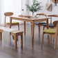 Rectangular Modern Style Solid Wood Table 4 Legs Dining Table for Home Clearhalo ' dining_table' 'Dining Tables & Seating' 'Dining Tables' 'furn' 'furn_dining_table' 'Furniture' 'furniture_dining_table' 'Kitchen & Dining Furniture' 'kitchen&dining_furn' 'kitchen' 'kitchen_dining_table' 3582790