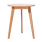 Contemporary Style Round Tripod Dining Site Table Solid Wood Dinette Table Natural 23.6"L x 23.6"W x 27.6"H Without Chairs Clearhalo ' dining_table' 'Dining Tables & Seating' 'Dining Tables' 'furn' 'furn_dining_table' 'Furniture' 'furniture_dining_table' 'Kitchen & Dining Furniture' 'kitchen&dining_furn' 'kitchen' 'kitchen_dining_table' 3582822
