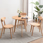 Contemporary Style Round Tripod Dining Site Table Solid Wood Dinette Table Clearhalo ' dining_table' 'Dining Tables & Seating' 'Dining Tables' 'furn' 'furn_dining_table' 'Furniture' 'furniture_dining_table' 'Kitchen & Dining Furniture' 'kitchen&dining_furn' 'kitchen' 'kitchen_dining_table' 3582838