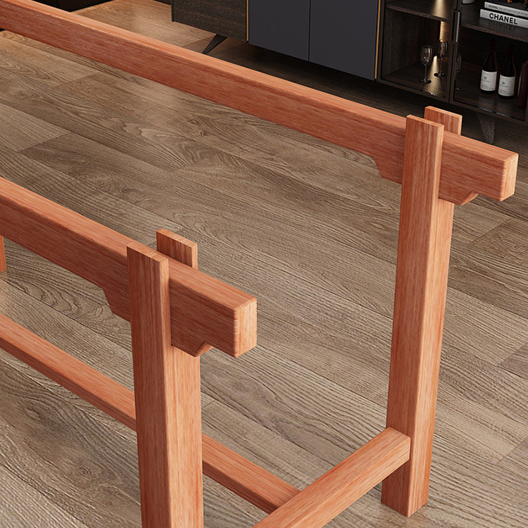 Modern Solid Wood Standard Dining Table Kitchen Rectangle Dining Table with Trestle Base Clearhalo ' dining_table' 'Dining Tables & Seating' 'Dining Tables' 'furn' 'furn_dining_table' 'Furniture' 'furniture_dining_table' 'Kitchen & Dining Furniture' 'kitchen&dining_furn' 'kitchen' 'kitchen_dining_table' 3582864