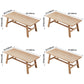 Modern Pine Solid Wood Table Rectangle Dining Table with Wooden Trestle Base Base Clearhalo ' dining_table' 'Dining Tables & Seating' 'Dining Tables' 'furn' 'furn_dining_table' 'Furniture' 'furniture_dining_table' 'Kitchen & Dining Furniture' 'kitchen&dining_furn' 'kitchen' 'kitchen_dining_table' 3582879