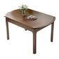 Modern Style Solid Wood Dining Table Round Table with 4 Legs for Home Use Brown Without Chairs Clearhalo ' dining_table' 'Dining Tables & Seating' 'Dining Tables' 'furn' 'furn_dining_table' 'Furniture' 'furniture_dining_table' 'Kitchen & Dining Furniture' 'kitchen&dining_furn' 'kitchen' 'kitchen_dining_table' 3582894