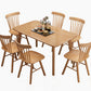 Rectangle Solid Wood Brown Tone Dining Table Simplicity 4 Legs Table for Dining Room Clearhalo ' dining_table' 'Dining Tables & Seating' 'Dining Tables' 'furn' 'furn_dining_table' 'Furniture' 'furniture_dining_table' 'Kitchen & Dining Furniture' 'kitchen&dining_furn' 'kitchen' 'kitchen_dining_table' 3582906