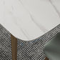 Contemporary Dining Table Sintered Stone Dining Table with 4 Gold Legs Clearhalo ' dining_table' 'Dining Tables & Seating' 'Dining Tables' 'furn' 'furn_dining_table' 'Furniture' 'furniture_dining_table' 'Kitchen & Dining Furniture' 'kitchen&dining_furn' 'kitchen' 'kitchen_dining_table' 3583006