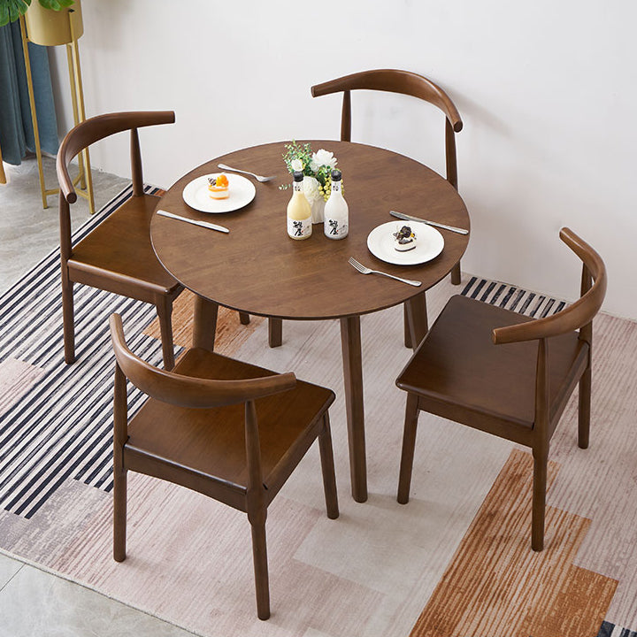 Contemporary Dining Site Table Pine Solid Wood Dining Room Home Furniture Clearhalo ' dining_table' 'Dining Tables & Seating' 'Dining Tables' 'furn' 'furn_dining_table' 'Furniture' 'furniture_dining_table' 'Kitchen & Dining Furniture' 'kitchen&dining_furn' 'kitchen' 'kitchen_dining_table' 3583021