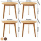 Contemporary Dining Site Table Pine Solid Wood Dining Room Home Furniture Clearhalo ' dining_table' 'Dining Tables & Seating' 'Dining Tables' 'furn' 'furn_dining_table' 'Furniture' 'furniture_dining_table' 'Kitchen & Dining Furniture' 'kitchen&dining_furn' 'kitchen' 'kitchen_dining_table' 3583022