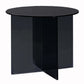 Contemporary Round Dining Room Table Tempered Glass Table with Pedestal Base Black 39.4"L x 39.4"W x 29.5"H Without Chairs Clearhalo ' dining_table' 'Dining Tables & Seating' 'Dining Tables' 'furn' 'furn_dining_table' 'Furniture' 'furniture_dining_table' 'Kitchen & Dining Furniture' 'kitchen&dining_furn' 'kitchen' 'kitchen_dining_table' 3583100