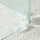 Contemporary Round Dining Room Table Tempered Glass Table with Pedestal Base Clearhalo ' dining_table' 'Dining Tables & Seating' 'Dining Tables' 'furn' 'furn_dining_table' 'Furniture' 'furniture_dining_table' 'Kitchen & Dining Furniture' 'kitchen&dining_furn' 'kitchen' 'kitchen_dining_table' 3583101