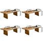 Rectangle Casual Dining Table Brown Tone Fixed Table with Pinewood Solid Wood Clearhalo ' dining_table' 'Dining Tables & Seating' 'Dining Tables' 'furn' 'furn_dining_table' 'Furniture' 'furniture_dining_table' 'Kitchen & Dining Furniture' 'kitchen&dining_furn' 'kitchen' 'kitchen_dining_table' 3583149