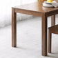 Contemporary Rectangle Dining Table Oak Solid Wood Table with 4 Legs for Kitchen Dinner Dining Room Clearhalo ' dining_table' 'Dining Tables & Seating' 'Dining Tables' 'furn' 'furn_dining_table' 'Furniture' 'furniture_dining_table' 'Kitchen & Dining Furniture' 'kitchen&dining_furn' 'kitchen' 'kitchen_dining_table' 3583179