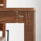 Contemporary Rectangle Dining Table Oak Solid Wood Table with 4 Legs for Kitchen Dinner Dining Room Clearhalo ' dining_table' 'Dining Tables & Seating' 'Dining Tables' 'furn' 'furn_dining_table' 'Furniture' 'furniture_dining_table' 'Kitchen & Dining Furniture' 'kitchen&dining_furn' 'kitchen' 'kitchen_dining_table' 3583181