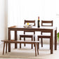 Contemporary Rectangle Dining Table Oak Solid Wood Table with 4 Legs for Kitchen Dinner Dining Room Clearhalo ' dining_table' 'Dining Tables & Seating' 'Dining Tables' 'furn' 'furn_dining_table' 'Furniture' 'furniture_dining_table' 'Kitchen & Dining Furniture' 'kitchen&dining_furn' 'kitchen' 'kitchen_dining_table' 3583186
