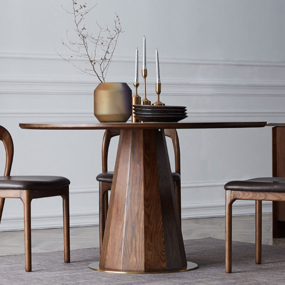 Modern Style Round Dining Site Table Pine Solid Wood Table for Dining Room Clearhalo ' dining_table' 'Dining Tables & Seating' 'Dining Tables' 'furn' 'furn_dining_table' 'Furniture' 'furniture_dining_table' 'Kitchen & Dining Furniture' 'kitchen&dining_furn' 'kitchen' 'kitchen_dining_table' 3583191