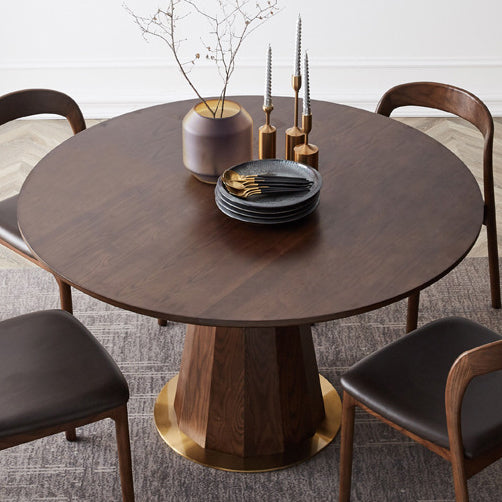 Modern Style Round Dining Site Table Pine Solid Wood Table for Dining Room Clearhalo ' dining_table' 'Dining Tables & Seating' 'Dining Tables' 'furn' 'furn_dining_table' 'Furniture' 'furniture_dining_table' 'Kitchen & Dining Furniture' 'kitchen&dining_furn' 'kitchen' 'kitchen_dining_table' 3583193