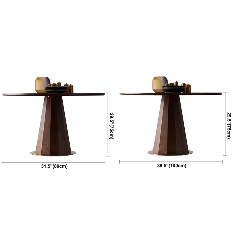 Modern Style Round Dining Site Table Pine Solid Wood Table for Dining Room Clearhalo ' dining_table' 'Dining Tables & Seating' 'Dining Tables' 'furn' 'furn_dining_table' 'Furniture' 'furniture_dining_table' 'Kitchen & Dining Furniture' 'kitchen&dining_furn' 'kitchen' 'kitchen_dining_table' 3583196