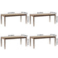 Solid Wood Brown Tone Dining Table Simplicity 4 Legs Table for Dining Room Clearhalo ' dining_table' 'Dining Tables & Seating' 'Dining Tables' 'furn' 'furn_dining_table' 'Furniture' 'furniture_dining_table' 'Kitchen & Dining Furniture' 'kitchen&dining_furn' 'kitchen' 'kitchen_dining_table' 3583228