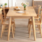 Modern Solid Wood Dining Table Brown Rectangle Table with 4 Legs for Home Use Clearhalo ' dining_table' 'Dining Tables & Seating' 'Dining Tables' 'furn' 'furn_dining_table' 'Furniture' 'furniture_dining_table' 'Kitchen & Dining Furniture' 'kitchen&dining_furn' 'kitchen' 'kitchen_dining_table' 3583276