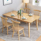 Modern Solid Wood Dining Table Brown Rectangle Table with 4 Legs for Home Use Clearhalo ' dining_table' 'Dining Tables & Seating' 'Dining Tables' 'furn' 'furn_dining_table' 'Furniture' 'furniture_dining_table' 'Kitchen & Dining Furniture' 'kitchen&dining_furn' 'kitchen' 'kitchen_dining_table' 3583285