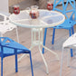 Contemporary Round Dining Table Clear Tempered Glass Table with Pedestal Base Clearhalo ' dining_table' 'Dining Tables & Seating' 'Dining Tables' 'furn' 'furn_dining_table' 'Furniture' 'furniture_dining_table' 'Kitchen & Dining Furniture' 'kitchen&dining_furn' 'kitchen' 'kitchen_dining_table' 3583291