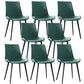 PU Leather Contemporary Restaurant Side Chair Parsons Multi-color Dining Chair Light Green 8 Piece Set Clearhalo ' kitchen&dining_furn' 'Dining Chairs' 'Dining Tables & Seating' 'dining_chair' 'furn' 'furn_dining_chair' 'Furniture' 'furniture_dining_chair' 'Kitchen & Dining Furniture' 'kitchen' 3596691