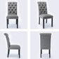 Modern Solid Back Kitchen Dining Side Chair with Black Wood Legs Dining Side Chair Clearhalo ' kitchen&dining_furn' 'Dining Chairs' 'Dining Tables & Seating' 'dining_chair' 'furn' 'furn_dining_chair' 'Furniture' 'furniture_dining_chair' 'Kitchen & Dining Furniture' 'kitchen' 3596771