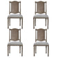 Solid Wood Country Style Dining Chairs Matte Finish Cane Back Dining Chairs Off-White 4 Piece Set Clearhalo ' kitchen&dining_furn' 'Dining Chairs' 'Dining Tables & Seating' 'dining_chair' 'furn' 'furn_dining_chair' 'Furniture' 'furniture_dining_chair' 'Kitchen & Dining Furniture' 'kitchen' 3596794