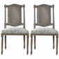 Solid Wood Country Style Dining Chairs Matte Finish Cane Back Dining Chairs Light Gold 2 Piece Set Clearhalo ' kitchen&dining_furn' 'Dining Chairs' 'Dining Tables & Seating' 'dining_chair' 'furn' 'furn_dining_chair' 'Furniture' 'furniture_dining_chair' 'Kitchen & Dining Furniture' 'kitchen' 3596804