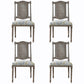 Solid Wood Country Style Dining Chairs Matte Finish Cane Back Dining Chairs Light Gold 4 Piece Set Clearhalo ' kitchen&dining_furn' 'Dining Chairs' 'Dining Tables & Seating' 'dining_chair' 'furn' 'furn_dining_chair' 'Furniture' 'furniture_dining_chair' 'Kitchen & Dining Furniture' 'kitchen' 3596806