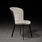 Contemporary High-density Sponge Cushion Chair of 17'' Wide Parsons Chair Off-White 1 Piece Clearhalo ' kitchen&dining_furn' 'Dining Chairs' 'Dining Tables & Seating' 'dining_chair' 'furn' 'furn_dining_chair' 'Furniture' 'furniture_dining_chair' 'Kitchen & Dining Furniture' 'kitchen' 3596932