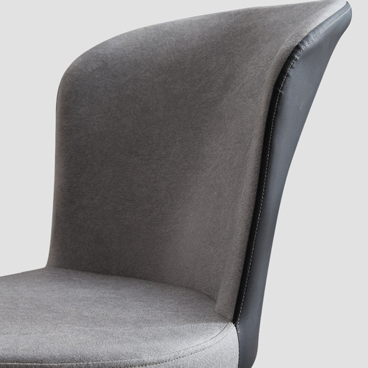 Contemporary High-density Sponge Cushion Chair of 17'' Wide Parsons Chair Clearhalo ' kitchen&dining_furn' 'Dining Chairs' 'Dining Tables & Seating' 'dining_chair' 'furn' 'furn_dining_chair' 'Furniture' 'furniture_dining_chair' 'Kitchen & Dining Furniture' 'kitchen' 3596942