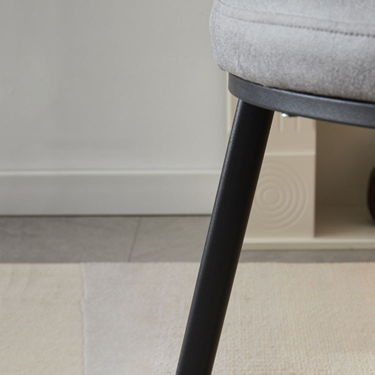 Contemporary High-density Sponge Cushion Chair of 17'' Wide Parsons Chair Clearhalo ' kitchen&dining_furn' 'Dining Chairs' 'Dining Tables & Seating' 'dining_chair' 'furn' 'furn_dining_chair' 'Furniture' 'furniture_dining_chair' 'Kitchen & Dining Furniture' 'kitchen' 3596946