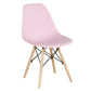 Glam Style Plastic Side Chair Matte Finish Solid Back Dining Chair for Home Use Pink 1 Piece Clearhalo ' kitchen&dining_furn' 'Dining Chairs' 'Dining Tables & Seating' 'dining_chair' 'Furniture' 'furniture_dining_chair' 'Kitchen & Dining Furniture' 'kitchen' 3596958