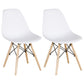 Glam Style Plastic Side Chair Matte Finish Solid Back Dining Chair for Home Use White Set of 2 Clearhalo ' kitchen&dining_furn' 'Dining Chairs' 'Dining Tables & Seating' 'dining_chair' 'Furniture' 'furniture_dining_chair' 'Kitchen & Dining Furniture' 'kitchen' 3596974