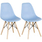 Glam Style Plastic Side Chair Matte Finish Solid Back Dining Chair for Home Use Blue Set of 2 Clearhalo ' kitchen&dining_furn' 'Dining Chairs' 'Dining Tables & Seating' 'dining_chair' 'Furniture' 'furniture_dining_chair' 'Kitchen & Dining Furniture' 'kitchen' 3596977