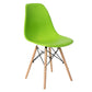 Glam Style Plastic Side Chair Matte Finish Solid Back Dining Chair for Home Use Green 1 Piece Clearhalo ' kitchen&dining_furn' 'Dining Chairs' 'Dining Tables & Seating' 'dining_chair' 'Furniture' 'furniture_dining_chair' 'Kitchen & Dining Furniture' 'kitchen' 3596979